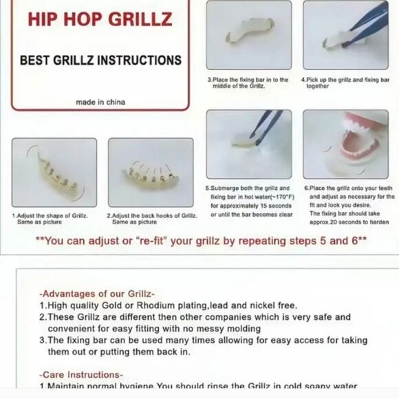 Luxury Silver Diamond Grillz for Men - Picture 15 of 16